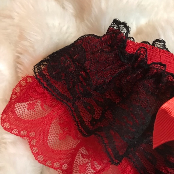 NWT Fhideai Women’s Garter Belt Intimate And Sleepwear Red | Size - Multi - Picture 5 of 9